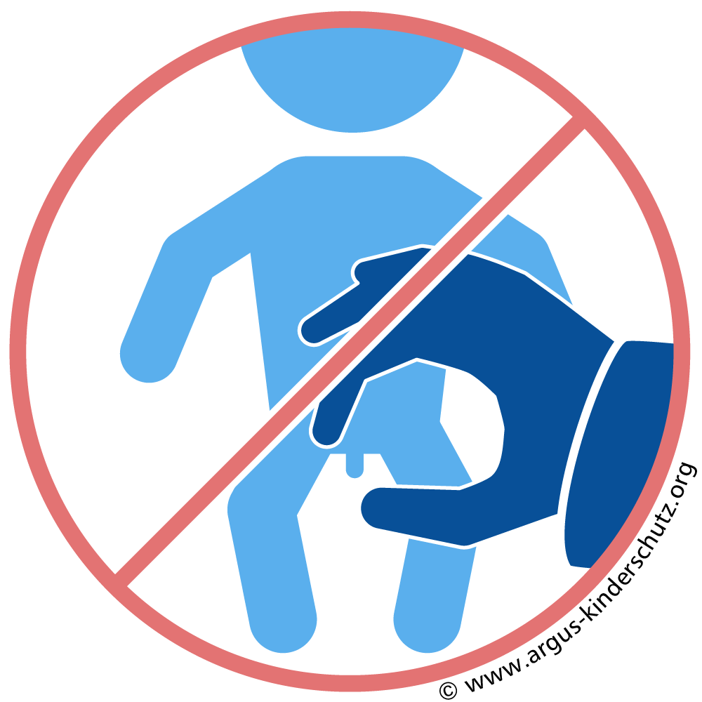 Warnschild: Keine Retraktionsversuche am Penis eines gesunden Kindes