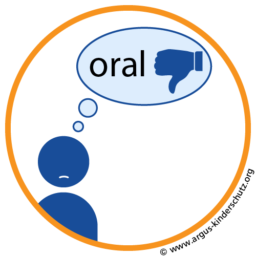 Icon für Gefühllosigkeit bei Oralverkehr