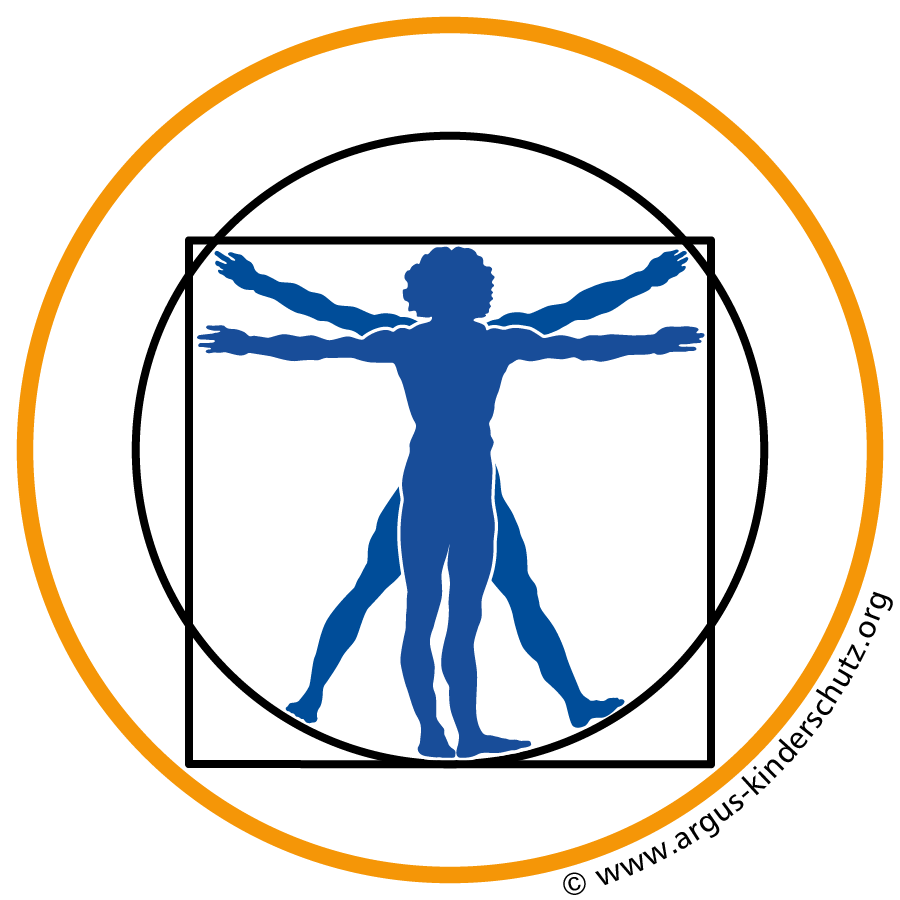 Icon für Humanismus: Vitruv-Mann
