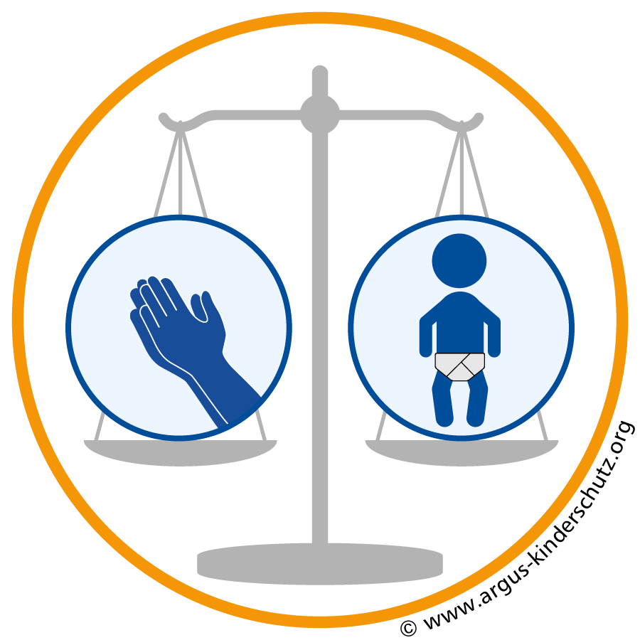Icon für den Ausgleich von Religion und Kinderschutz