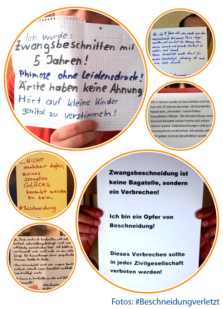 Statements von negativ betroffenen Männern Icon ARGUS
