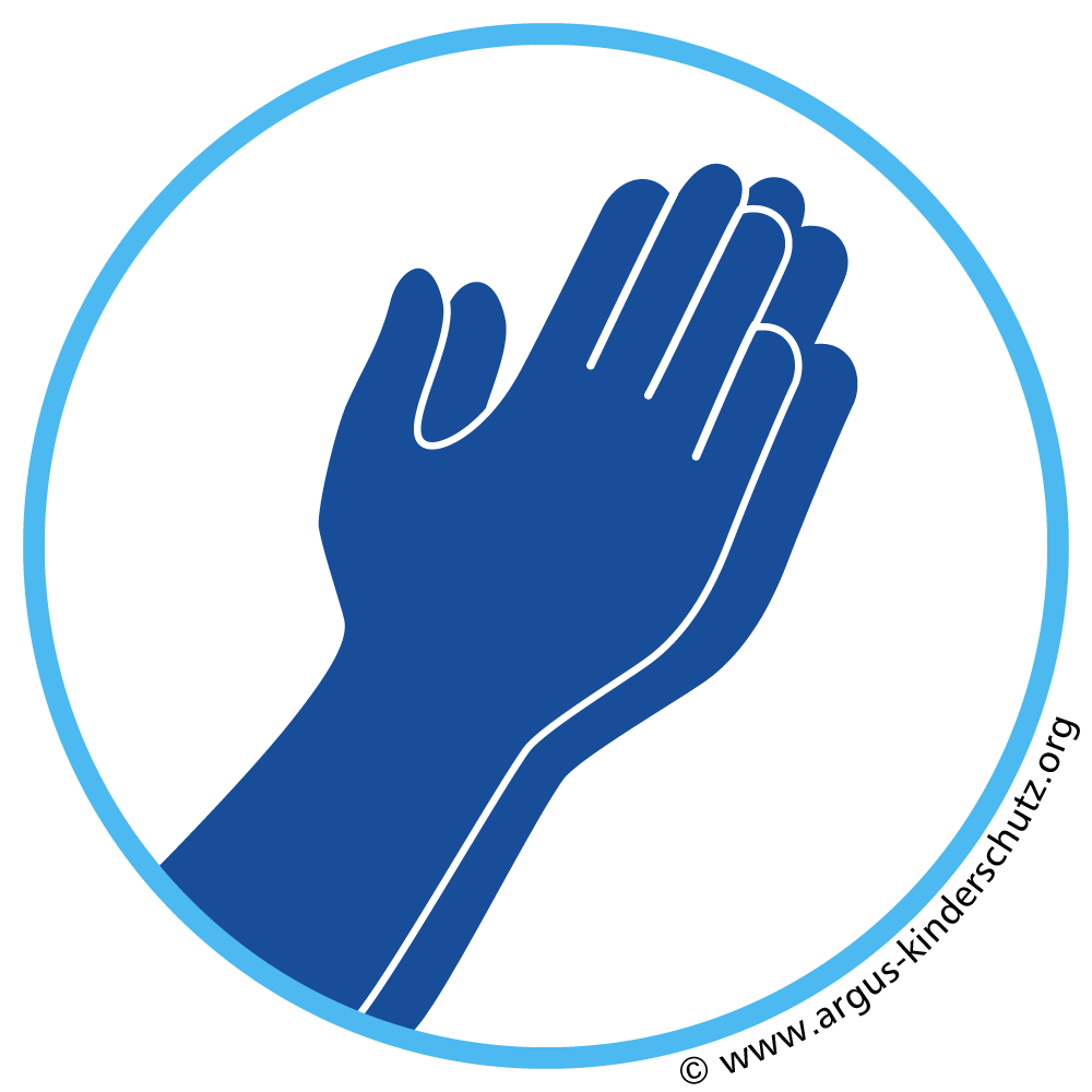 Icon für Religion, betende Hände