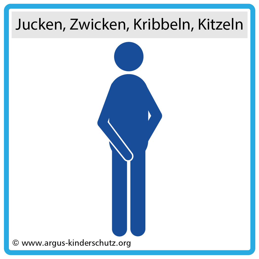 Icon Jucken Kitzeln Zwicken Kribbeln Eichel